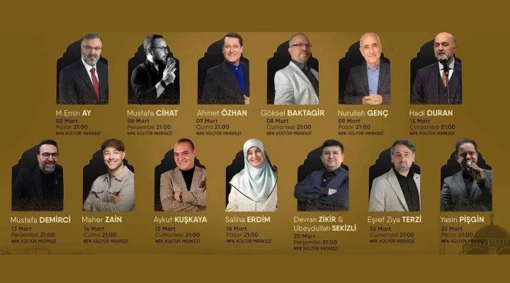 Kahramanmaraş Büyükşehir Belediyesi Ramazan Ayını Sanat ve Maneviyatla Buluşturuyor